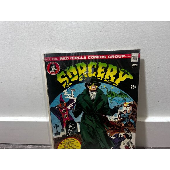 Red Circle Sorcery #8 Red Circle Group Comic Book Paperback 1974 - Picture 4 of 8
